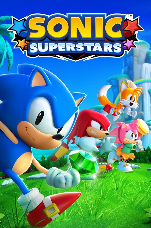 Sonic Superstars box art for Xbox Series X